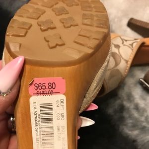 Coach women’s heels